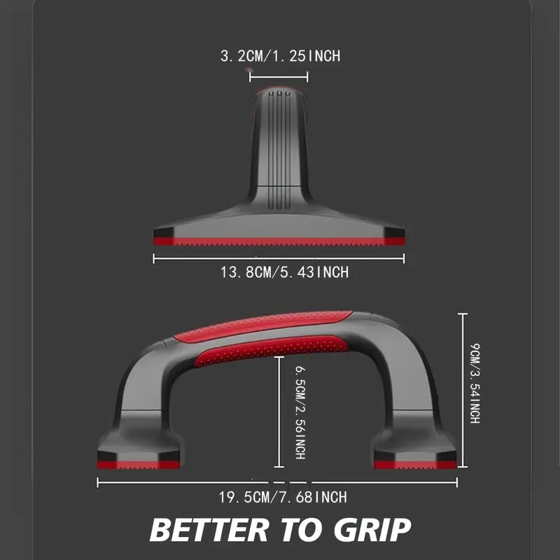 Non-Slip Push-Up Bars – ABS Handles