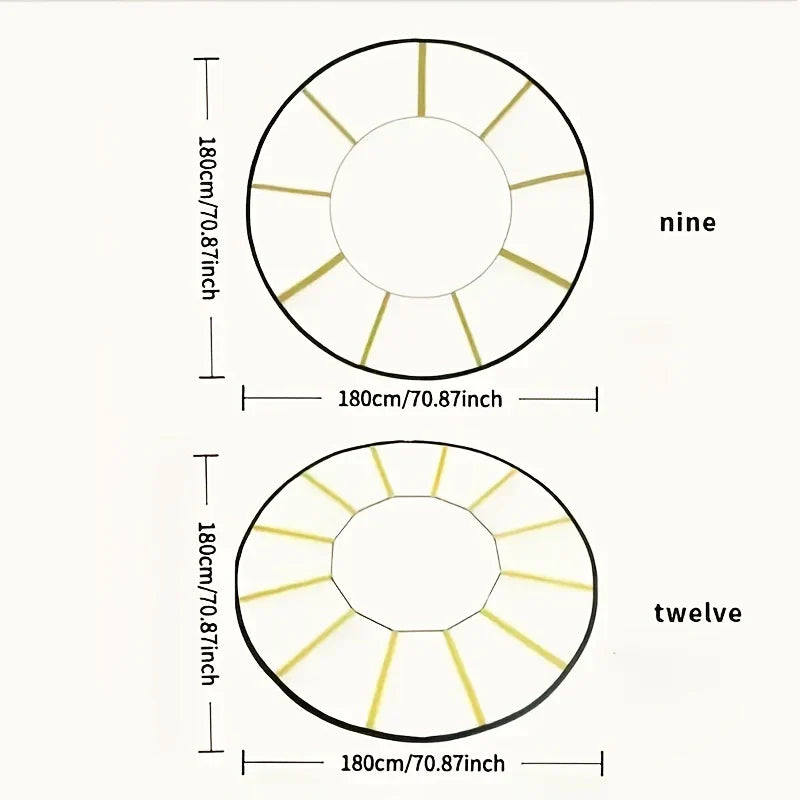 Adjustable Agility Training Circle