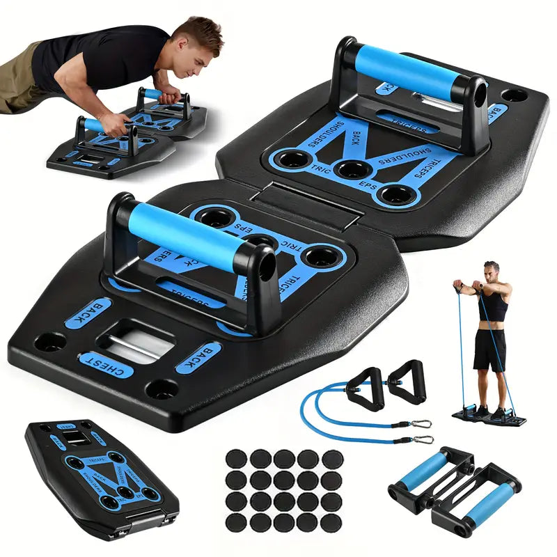 Foldable Multi-Functional Push-Up Board