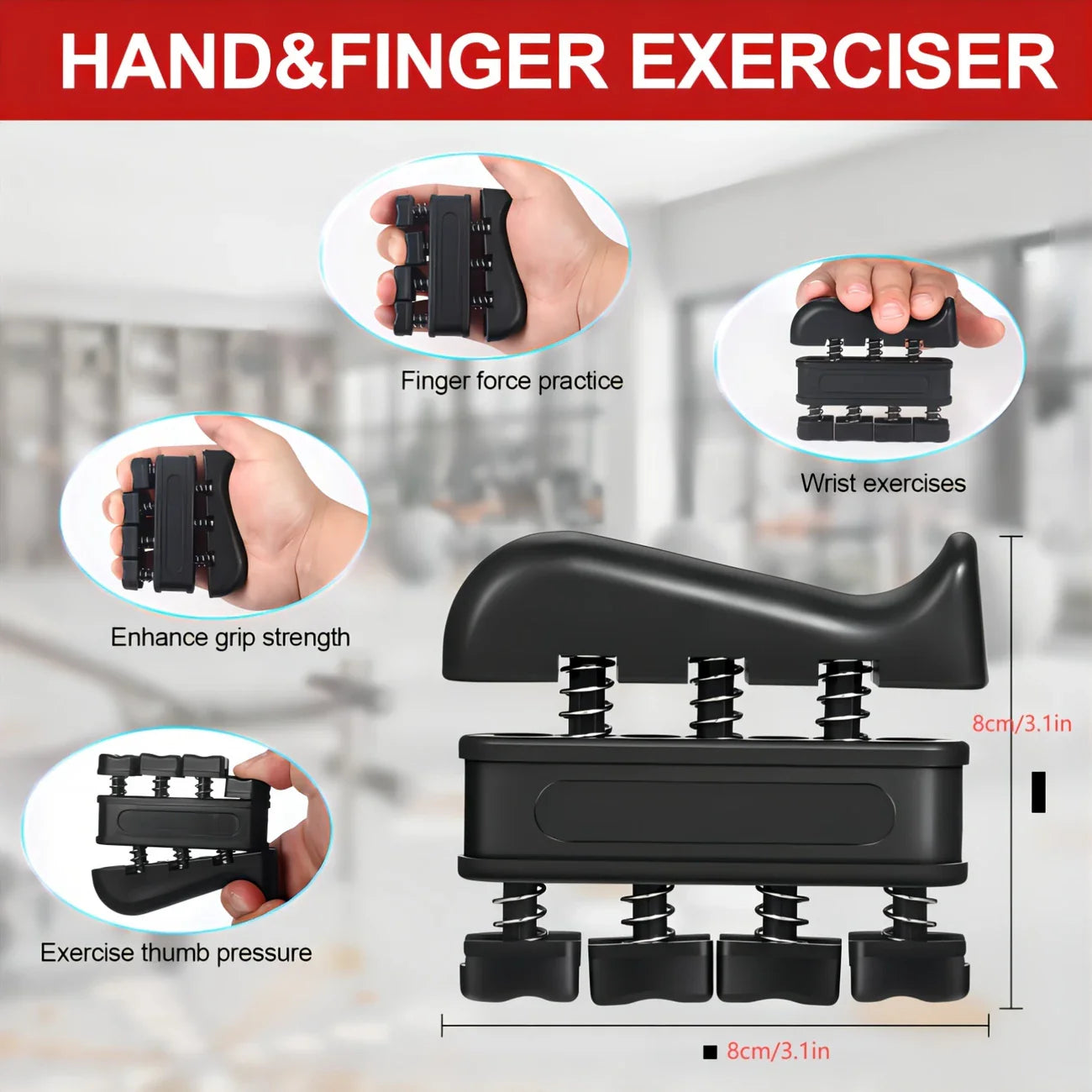 5-in-1 Hand Grip Strength Trainer Ki