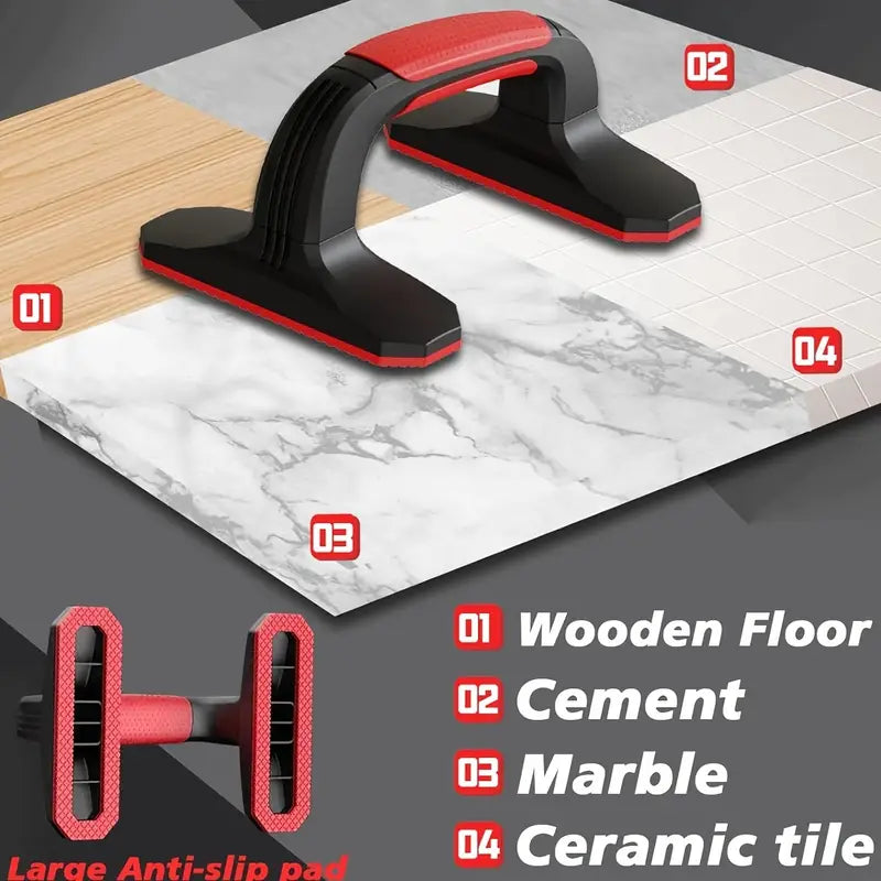 Non-Slip Push-Up Bars – ABS Handles