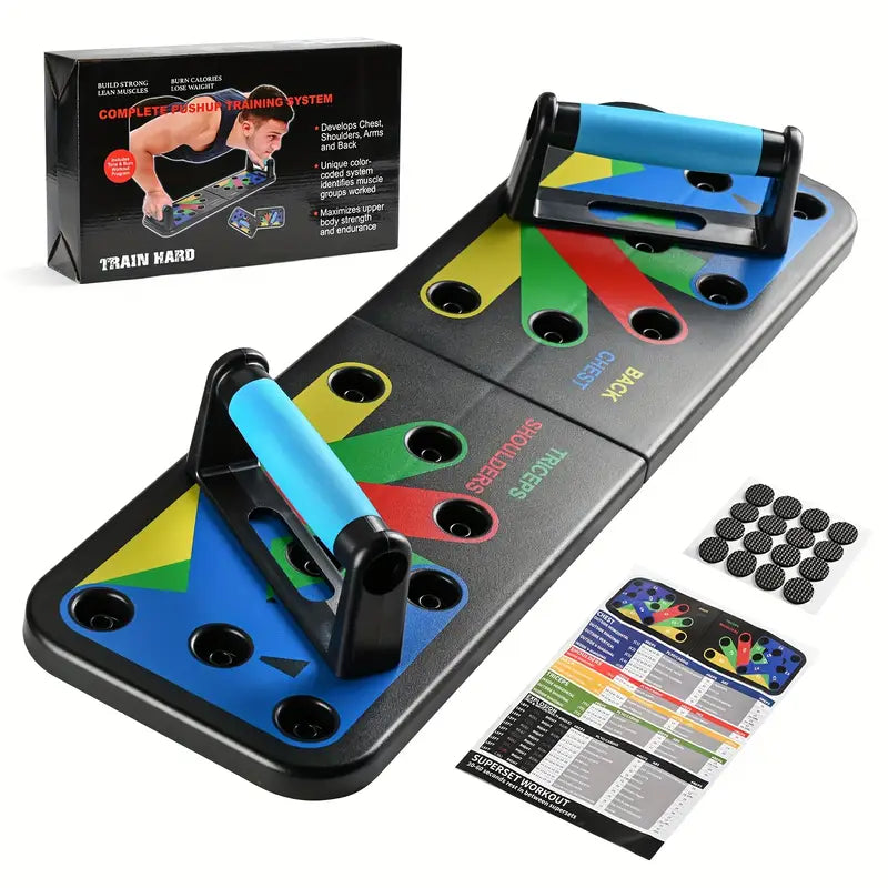 Foldable Multi-Functional Push-Up Board