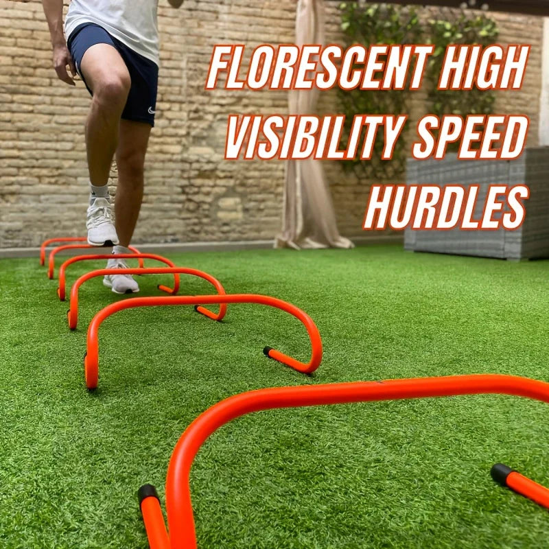 6-Pack Speed Training Agility Hurdles