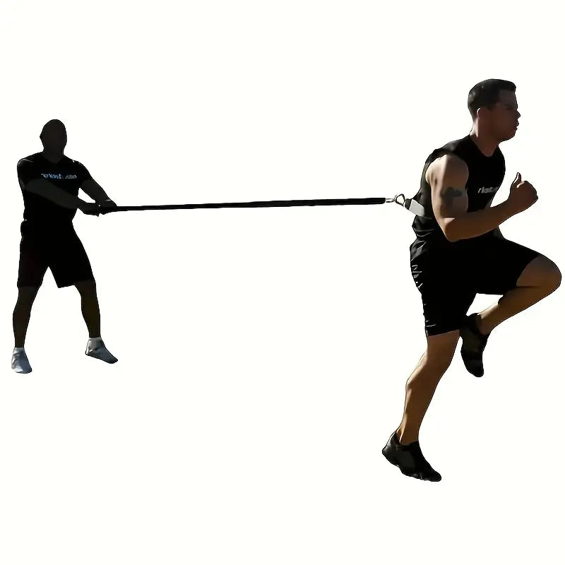 Adjustable Resistance Training Belt with Carabiner