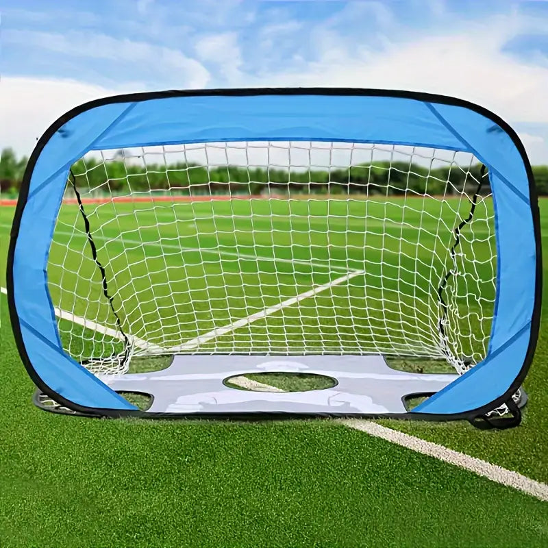 Portable Folding Soccer Goal with Target Practice