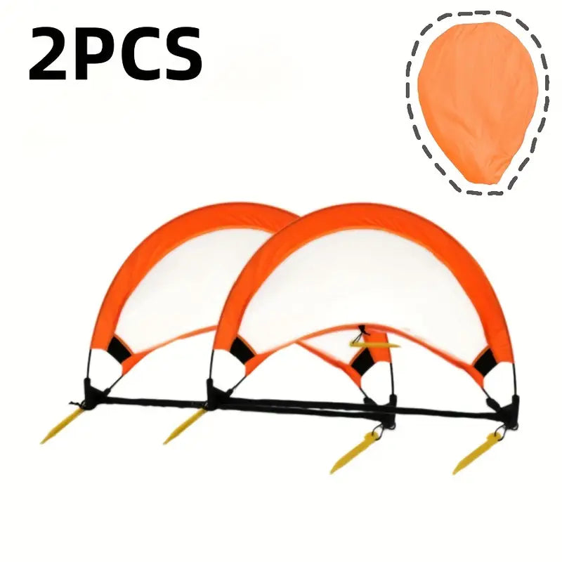 Portable Pop-Up Soccer Goals with Storage Bag